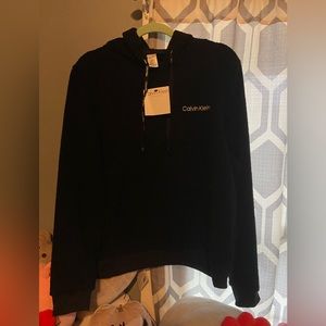 NWT black calvin klein 2 piece sleepwear